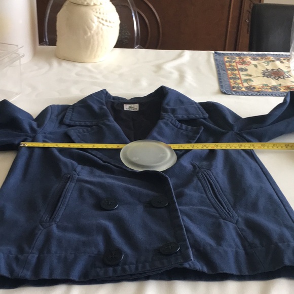 Lacoste casual blue short jacket - Picture 9 of 12